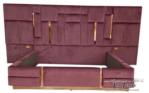 Letto matrimoniale contenitore - letto,