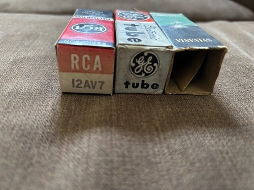 12av7 nos tubes - tubes, of