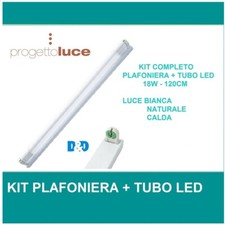 KIT NEON LED T8 PLAFONIERA +