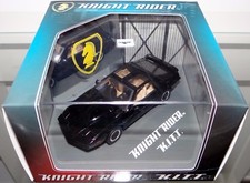 Kitt supercar kight rider aoshima skynet scala 1:43 NUOVO NEW RARE w mov flasher