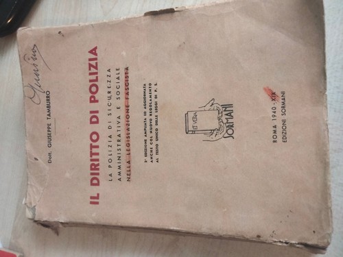Diritto polizia di - diritto,
