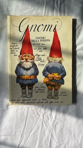 Gnomi libro illustrato - libro,