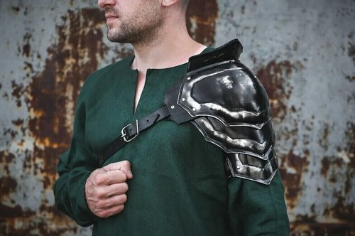 Pauldron armatura acciaio - pauldron,