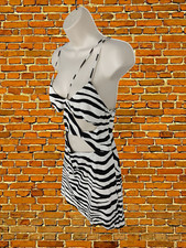 ZARA ABITO BIANCO NERO MEDIO