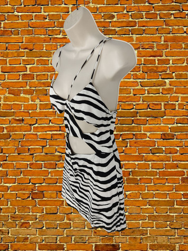 Zara abito bianco nero medio - zara,