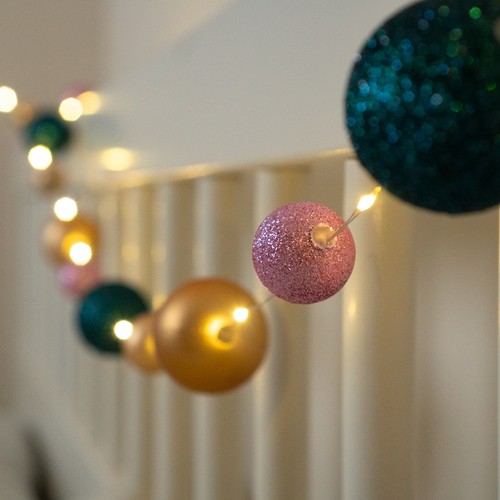 Led bauble fairy stringa - 15,