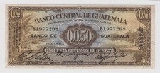 Guatemala 50 Centavos 1/2