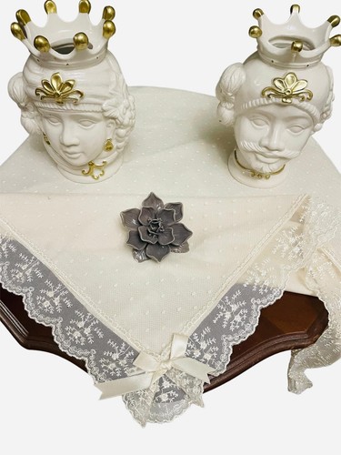 Tovaglia tavola panna con - tavola,