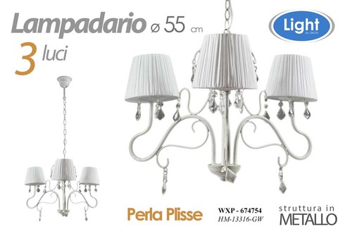 Lampadario luci bracci - 5,