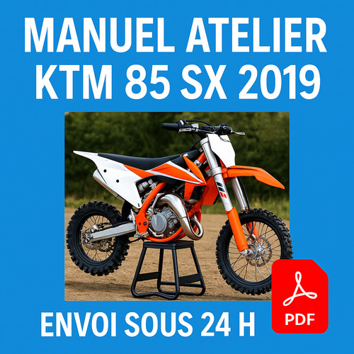 Manuel atelier ktm 2019 - sx,