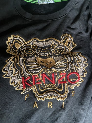 Felpa tigre uomo kenzo paris - felpa,