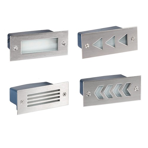 Luce angolare incasso parete
