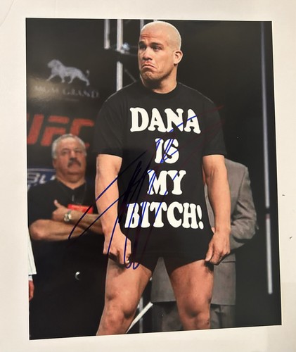Foto autografo 8x10 - , ufc