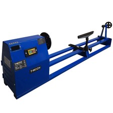 Tornio per Lavorazione e Tornitura Legno 1 Metro 4 Velocità Professionale