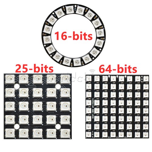 64bits ws2812 5050 rgb - ws2812,