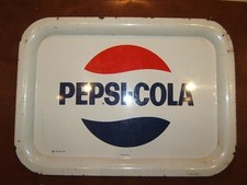 VASSOIO PEPSI COLA VINTAGE IN METALLO