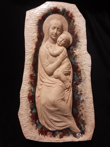 Raro grande capezzale - capezzale, madonna