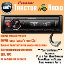 Kioti Trattore Plug & Play Pioneer Radio AM FM Bluetooth NX RX DK CK Serie Cab