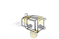 Supporto motore anteriore per