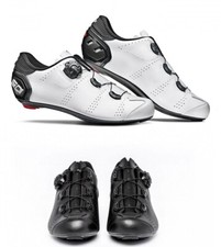 SIDI CFAST SCARPE DA STRADA SCARPE CICLISMO DA CORSA BIANCO E NERO
