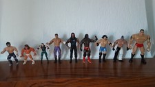 Action Figures Wrestling WCW WWF WWE Hasbro Jakks Pacific Titan Sports Toy Biz