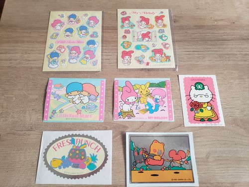 Lotto adesivi sanrio vintage - lotto,