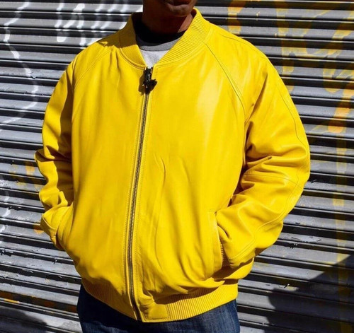 Giacca bomber uomo pelle - bomber,