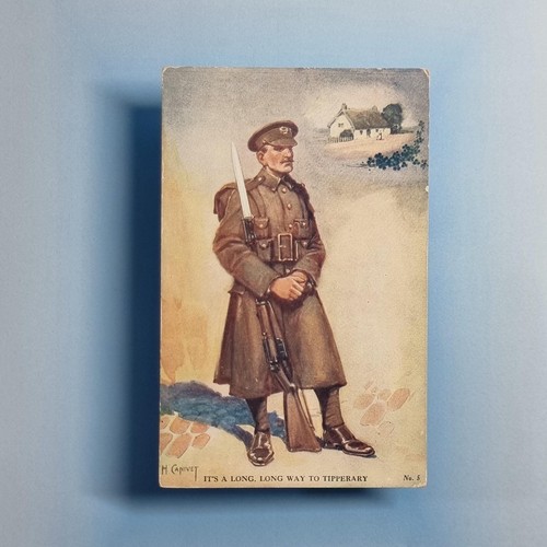 Ww1 artist signed postcard - signed,
