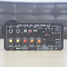 Amplificatore Subwoofer Modulo Altoparlante Mono Scheda Bluetooth 175x80x50mm