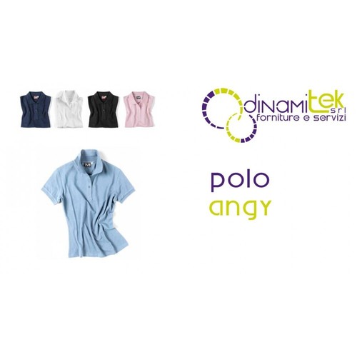 E0417 polo piquet donna angy - e0417,