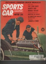 Sports Car Graphic Mag Fiat