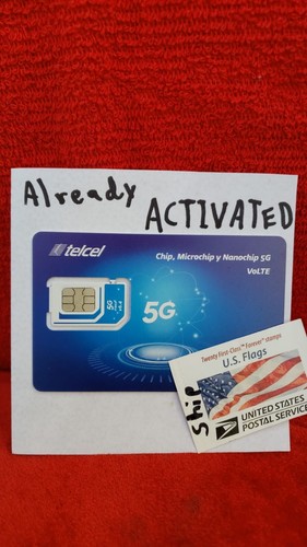 Scheda sim telcel simcard - scheda,