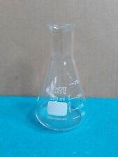 beuta 250 ml in vetro borosilicato da laboratorio - schott duran Germany