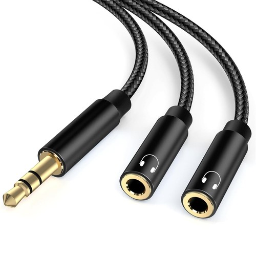 Cavo audio sdoppiatore cuffie - sdoppiatore,
