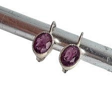 Antico Orecchini Con Ametista