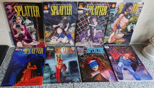 Splatter 4 5 6 - #, 2,