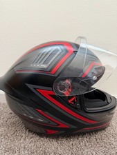 AGV Black & Red Motorcycle