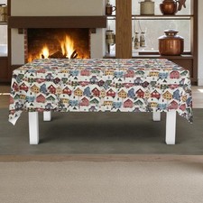 Tovaglia di Natale Casette