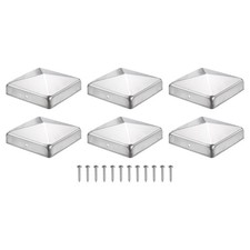 6Pcs Aluminum Fence Pole