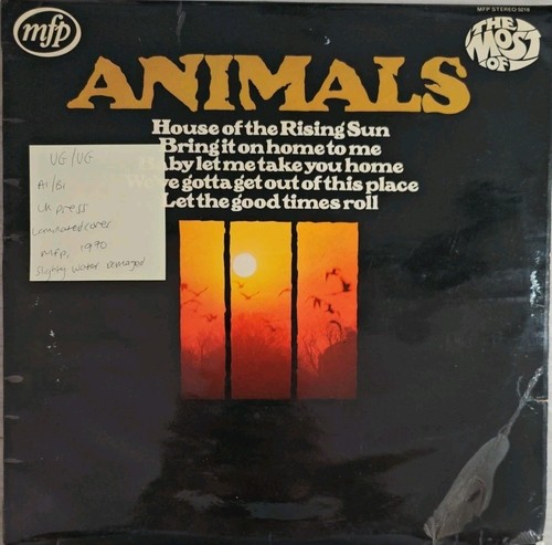 Animals the most vinyl - the, of