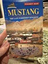 Mappa Mustang Regione Nepal