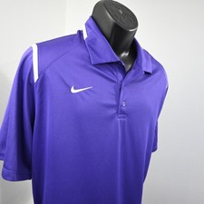 Nike Golf Polo Viola Dri Fit
