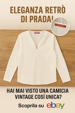 Camicia Unisex PRADA Originale