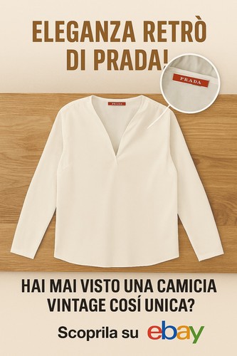Camicia unisex prada originale - unisex,