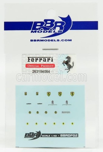 Bbr modellismo adesivi - bbr,