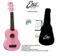 UKULELE SOPRANO EKO PINK ROSA