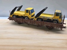 Electrotren HO H0 OTTIMO CARRO MERCI PIANALE Mezzi CANTIERR X Lima FS TRENINO 