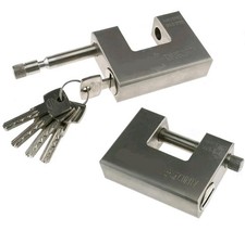 LUCCHETTO CORAZZATO IN ACCIAIO