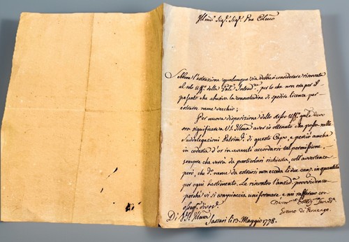 Xviii secolo manoscritto - xviii,