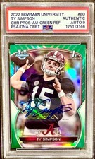 🔥🔥Ty Simpson 2022 Bowman